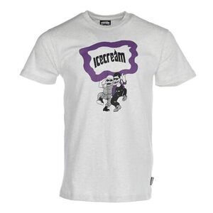 Ice Cream Pals Short Sleeve Tee Light Heather Grey MD